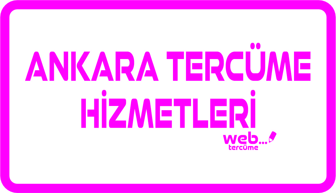 ankara tercüme hizmetleri